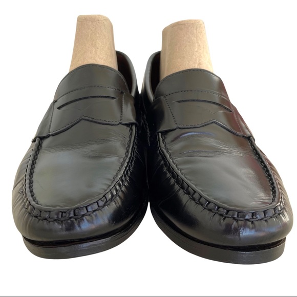 Allen Edmonds Mens Penny Loafers 8.5 3E Black Recrafted Insoles Outsoles main image 6